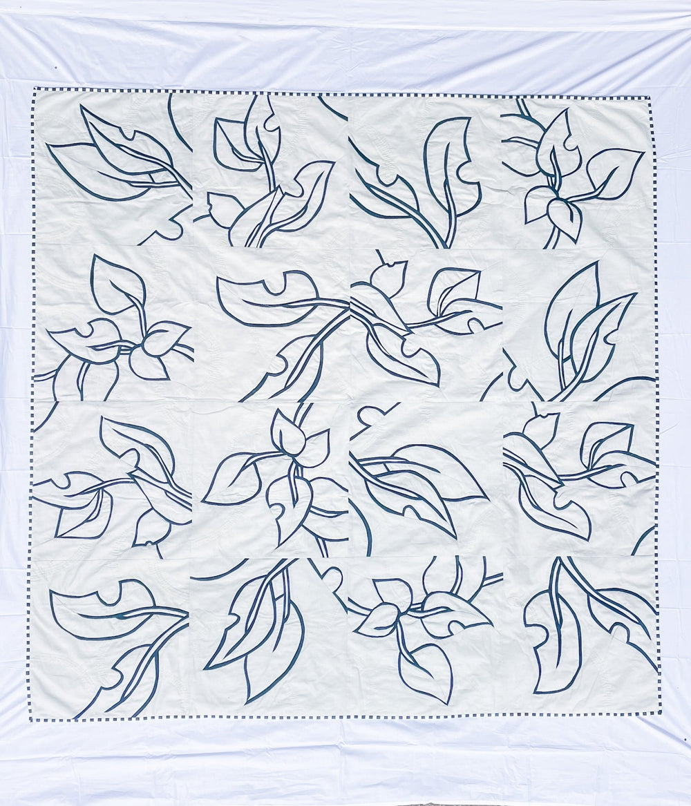 Leaf Quilt Pattern - Ruth de Vos: Art