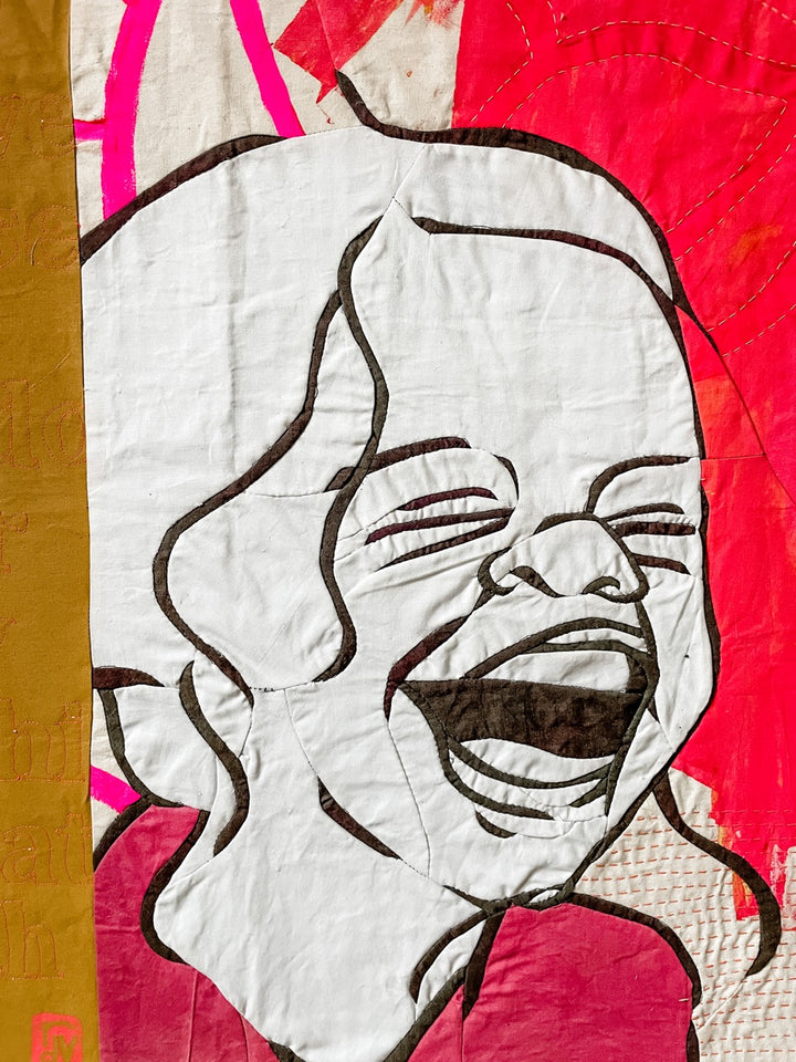 Pure Joy: a textile artwork