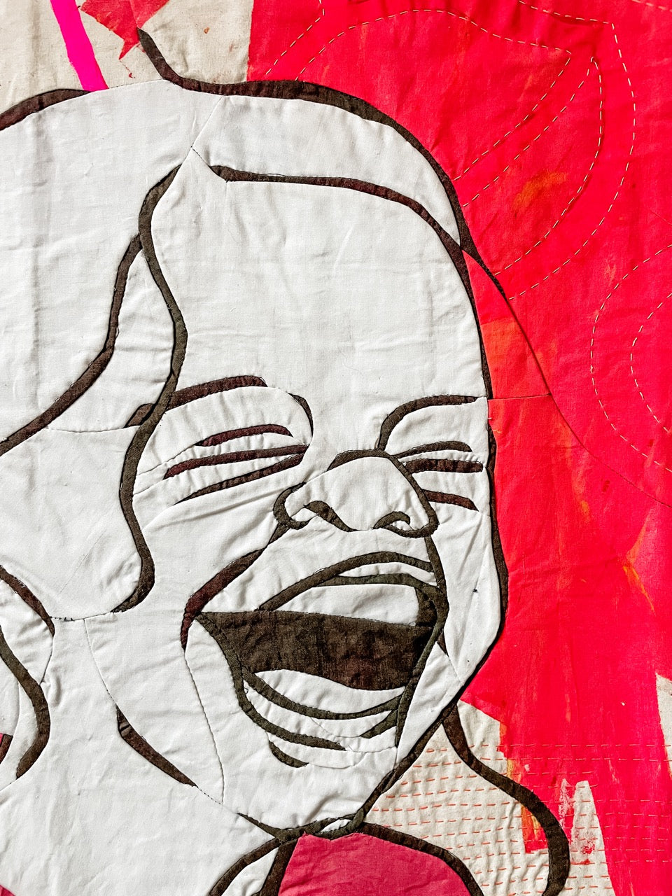Pure Joy: a textile artwork