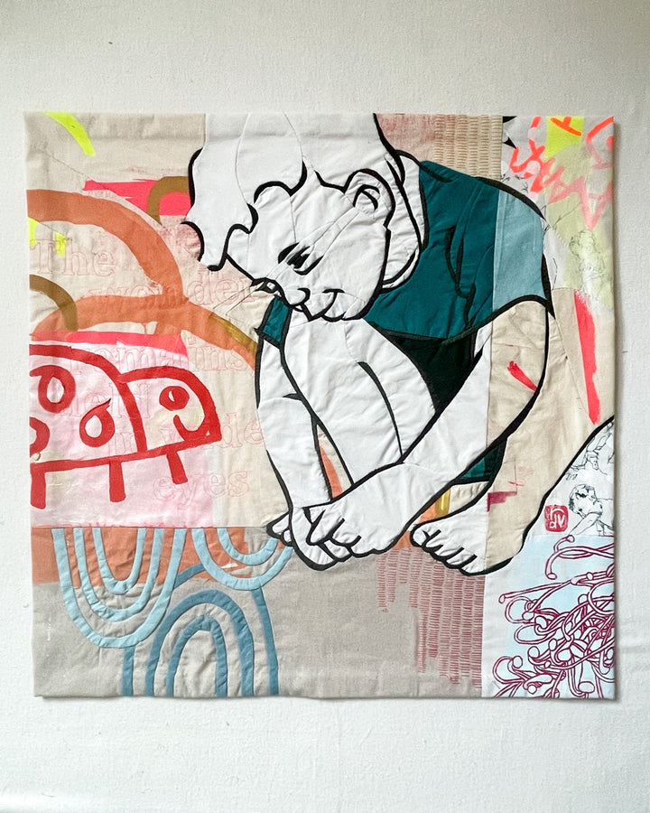 All Creatures: a textile artwork
