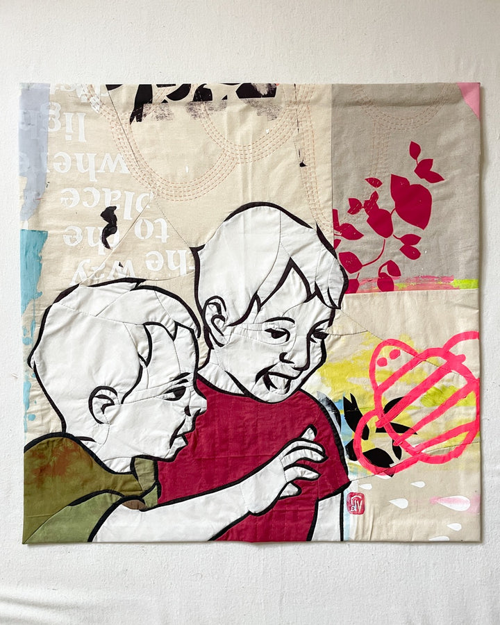 Clothed With Splendour: a textile artwork