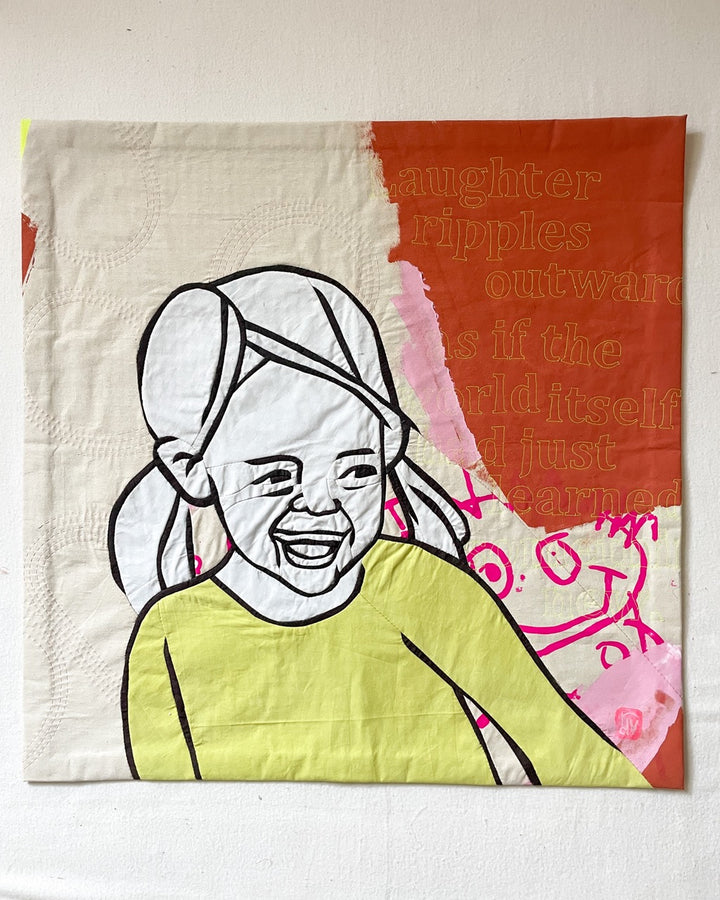Delighting: a textile artwork
