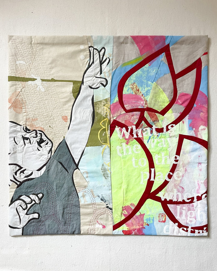 If You Have Understanding: a textile artwork