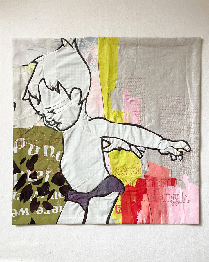 Since Your Days Began: a textile artwork