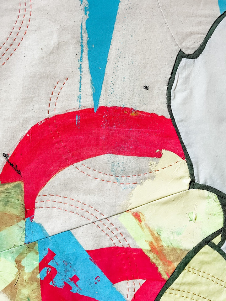 Shouted for Joy: a textile artwork