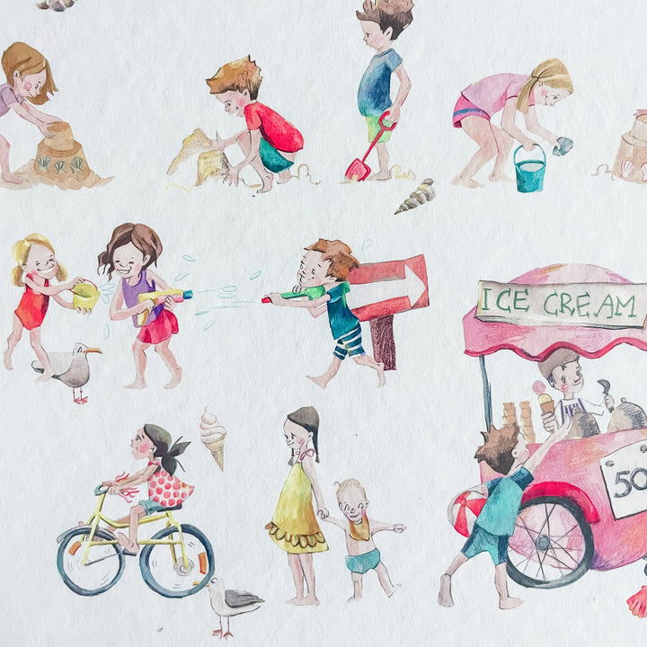 'Summer' art print