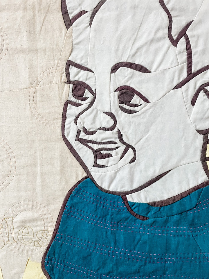 The Joy I Share: a textile artwork