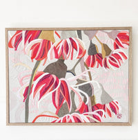 They are Filled With Good Things: a botanical textile artwork - Ruth de Vos: Art