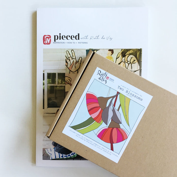 Two Blossoms Quilt Kit – For Use with the ‘Pieced’ Book