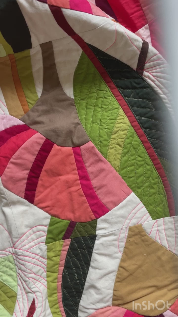 + FABRIC KIT (Flowering Gum/Creative Piecework)